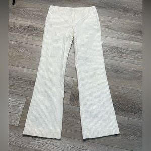 Banana Republic Flare Leg Vintage y2k
Corduroy White Mid Waist Pants